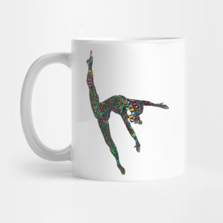 Ballerina Girl dancesilhouette dance Mug